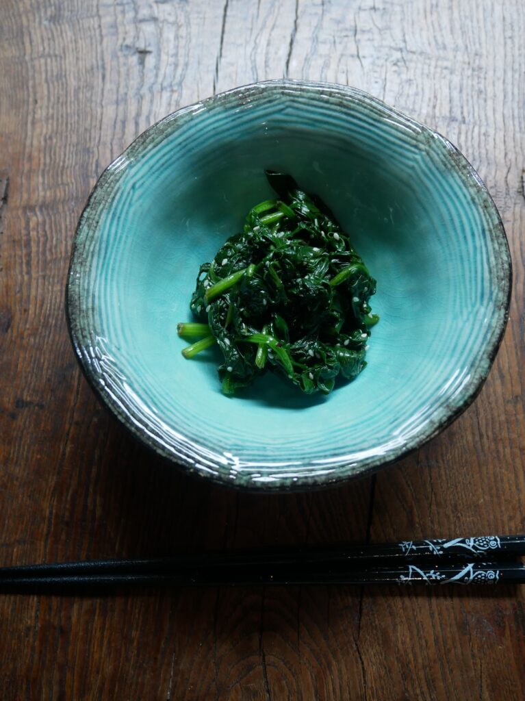 Japanese style Spinach Namul