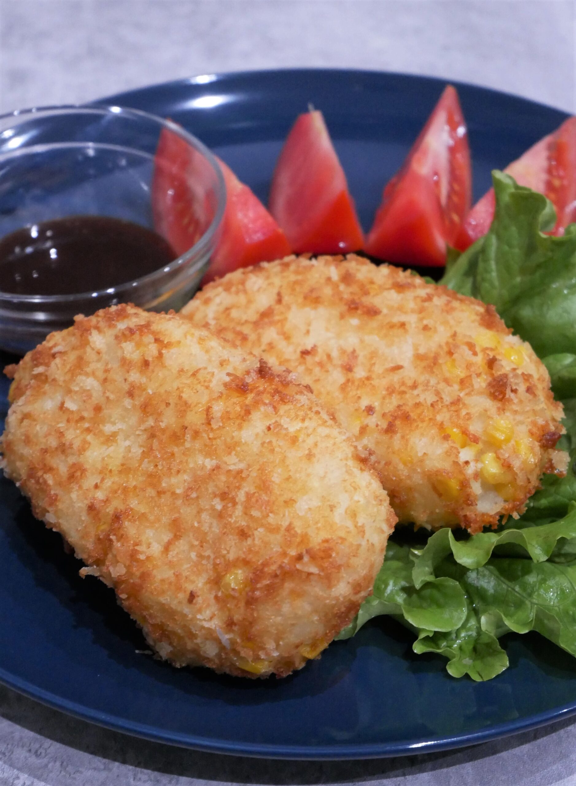 Corn Korokke Recipe ( コーンコロッケ Japanese Croquette)