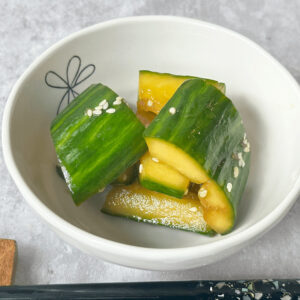 Japanese cucumber pickles recipe