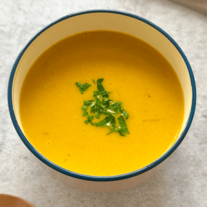 Creamy Kabocha Pumpkin soup recipe