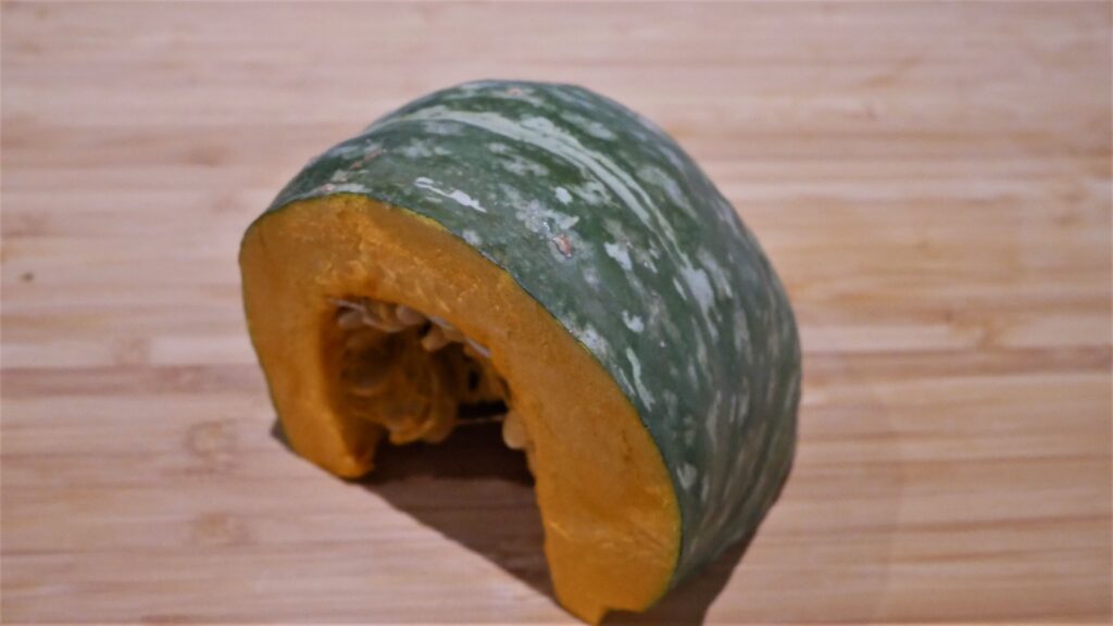 Kabocha squash skin