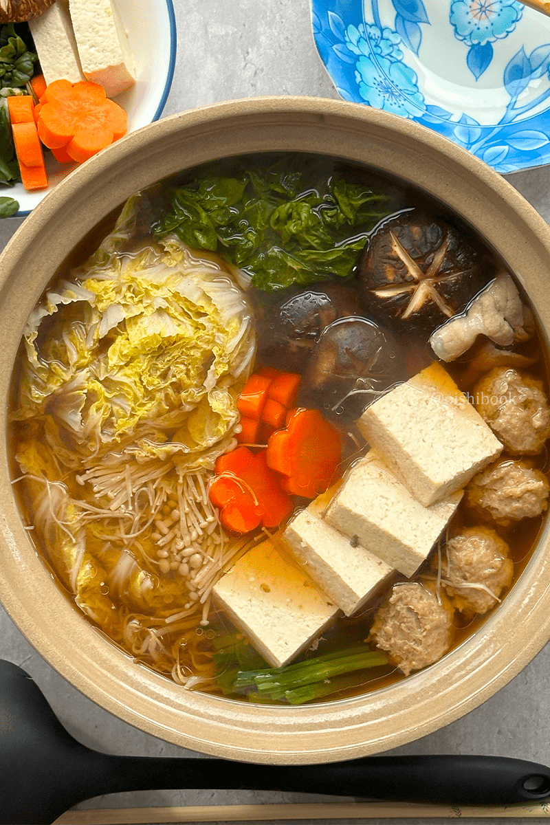 Chanko Nabe (ちゃんこ鍋 – Japanese Hot pot）