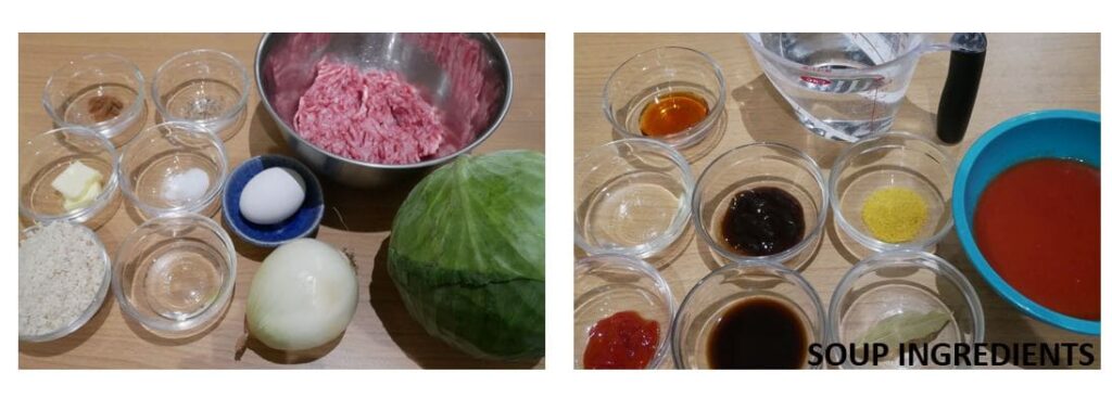 roll cabbage ingredients