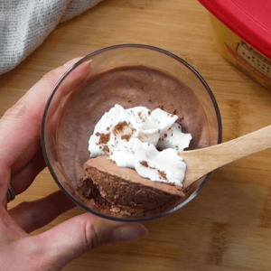 Chocolate Mousse with two ingredients