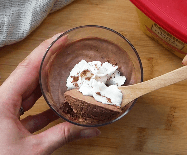 Chocolate Mousse with two ingredients