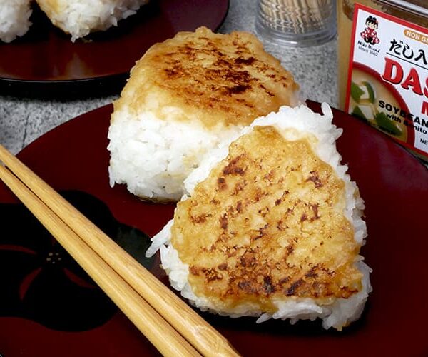 Miso Yaki Onigiri Recipe ( 味噌焼きおにぎり – Grilled Rice Ball )