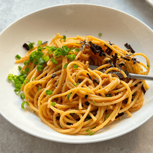 tarako spaghetti pasta recipe
