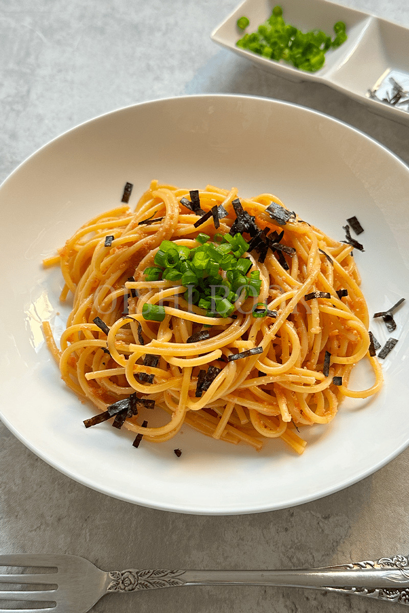 how to make tarako spaghetti pasta