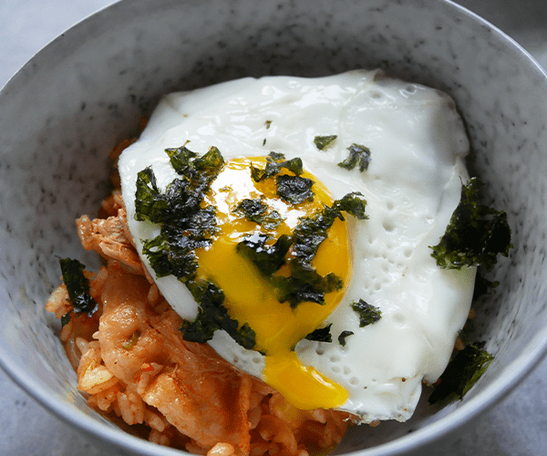 Pork Kimchi Fried Rice (豚キムチチャーハン)