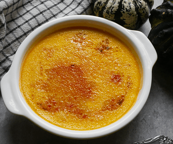 Pumpkin Crème Brûlée (かぼちゃのクリームブリュレ)