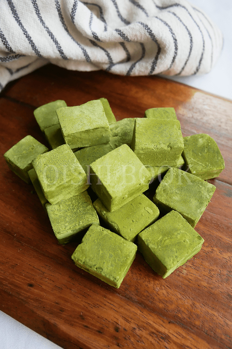 matcha nama chocolate