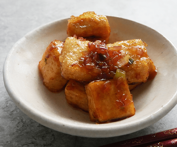 Sweet and Spicy Tofu Steak
