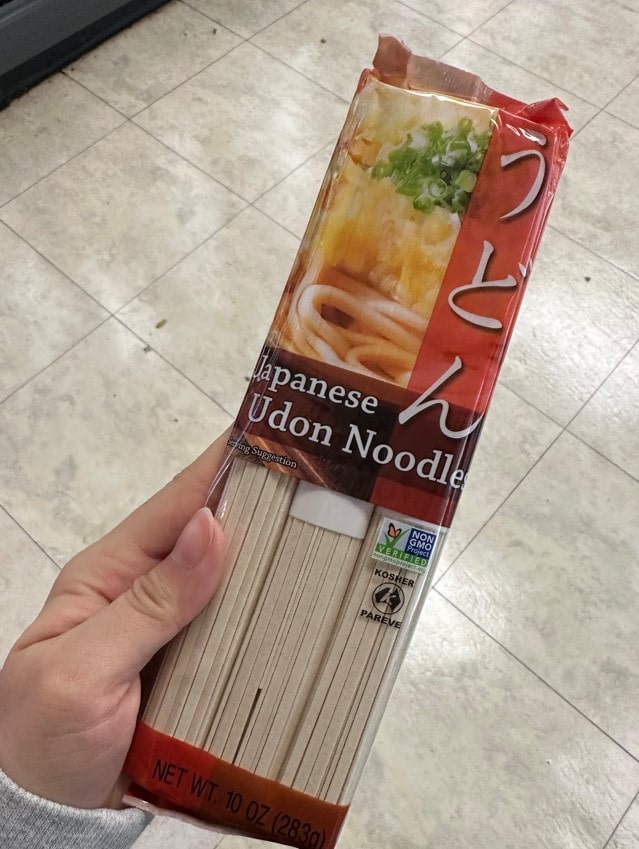 dried udon noodle