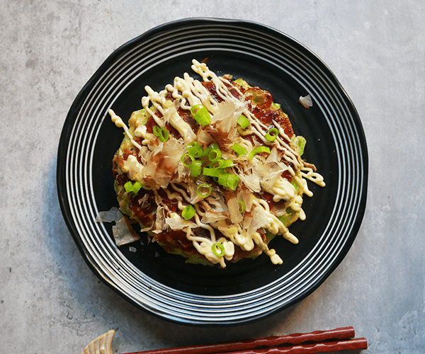 Basic Okonomiyaki Recipe（お好み焼き）