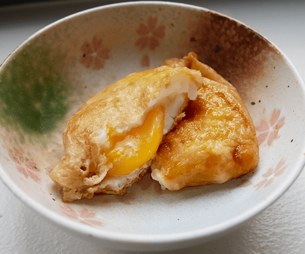 Tamago Kinchaku (卵巾着 : Aburaage and Egg)