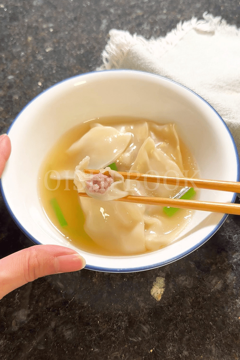 wonton soup with gyoza wrappers