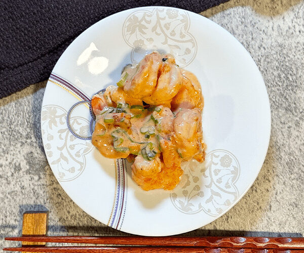 mayonnaise shrimp side dish