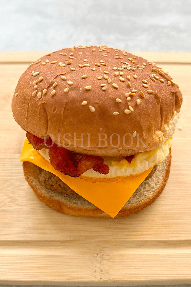 How to make McDonald Tsukimi Burger