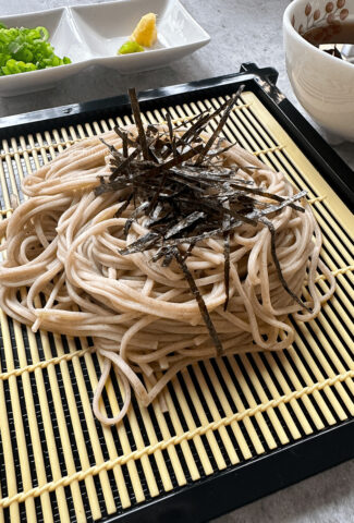 how to make Japanese cold soba noodle