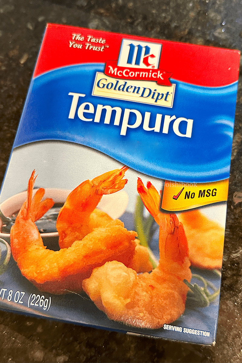 Which flour should I use for shrimp tempura