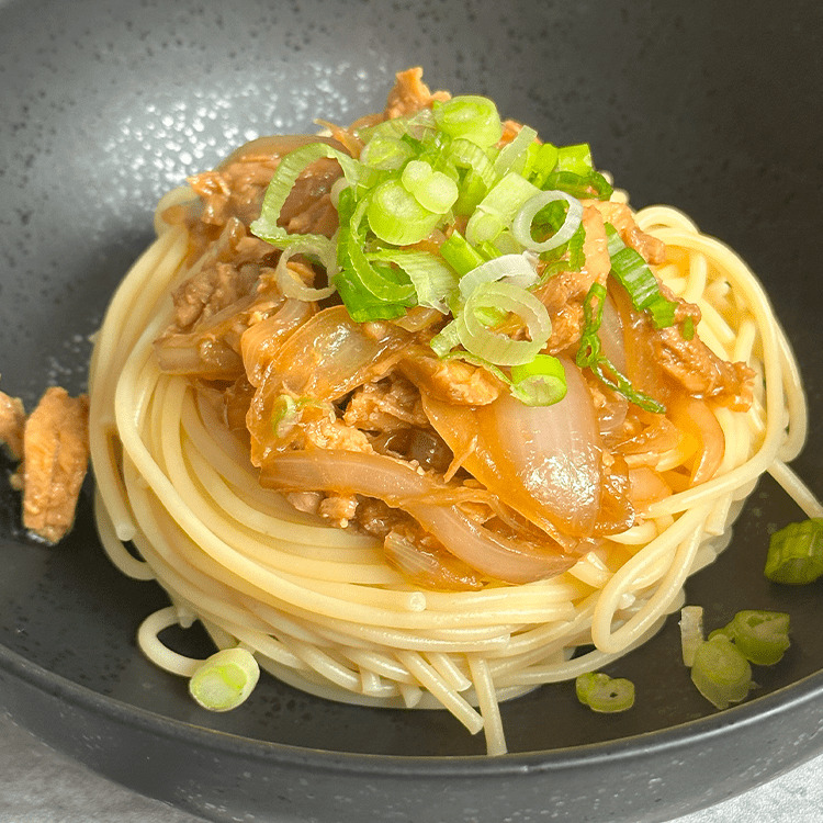Butter Soy Sauce Tuna Spaghetti (バター醤油ツナパスタ)
