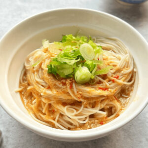Tantan Japanese cold somen noodle recipe